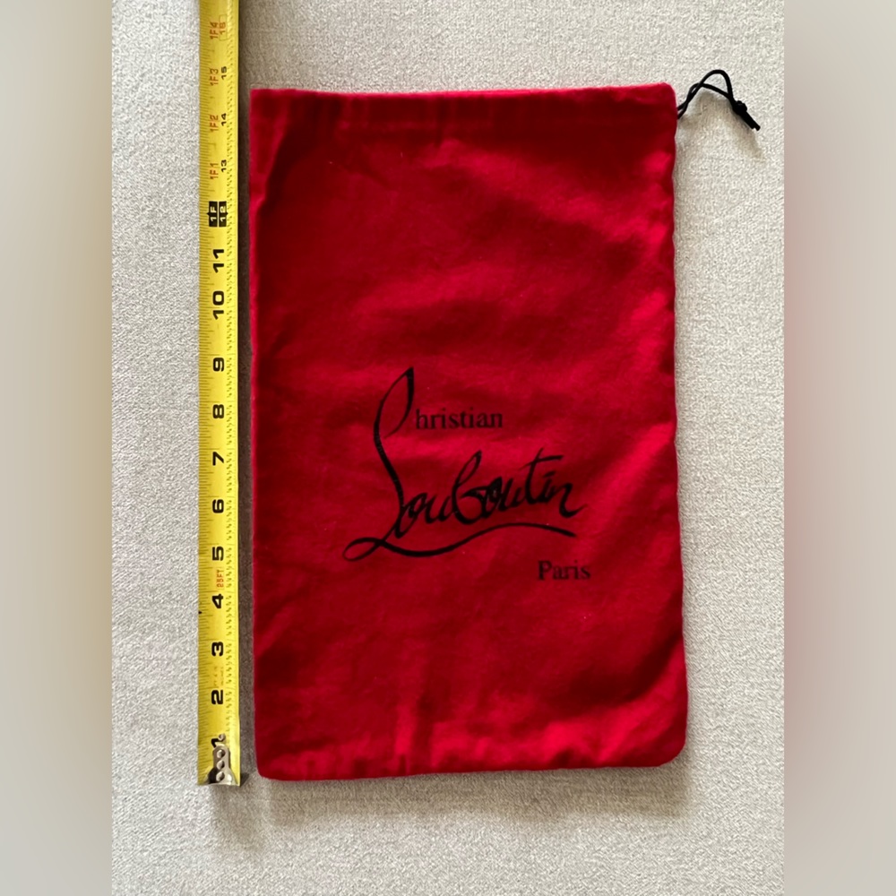 Christian Louboutin Dust Bag Red Authentic